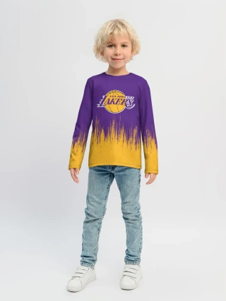 Детский лонгслив / LA LAKERS