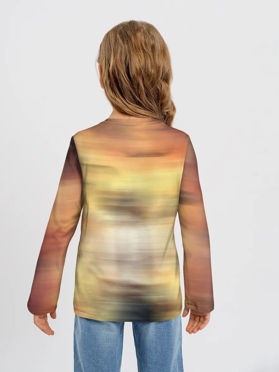 Детский лонгслив / PUBG BOOM