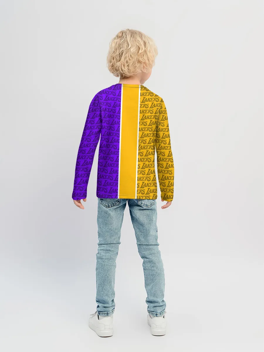 Детский лонгслив / LA LAKERS