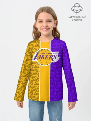 Детский лонгслив / LA LAKERS