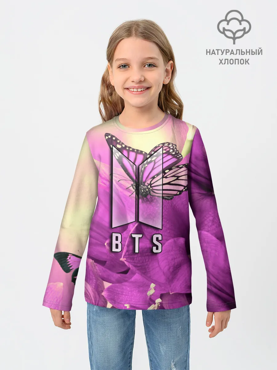 Детский лонгслив / BTS