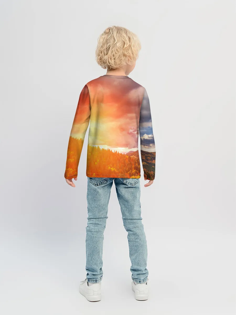 Детский лонгслив / Night Fury