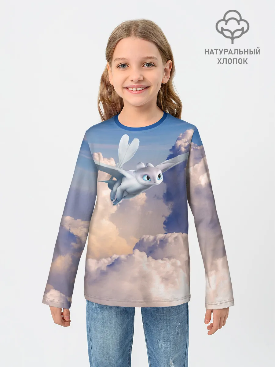 Детский лонгслив / Light Fury
