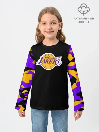 Детский лонгслив / LA LAKERS