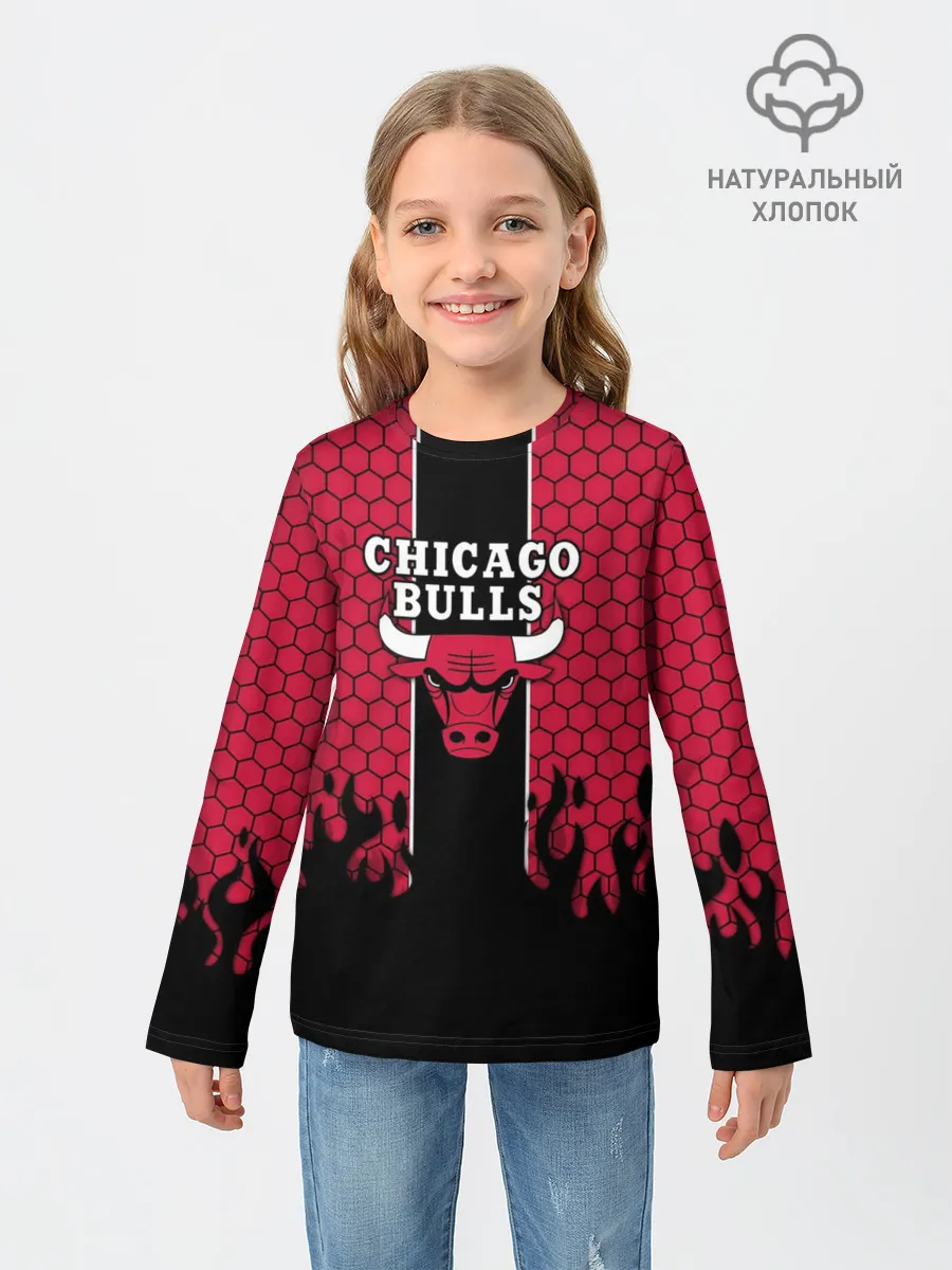 Детский лонгслив / CHICAGO BULLS