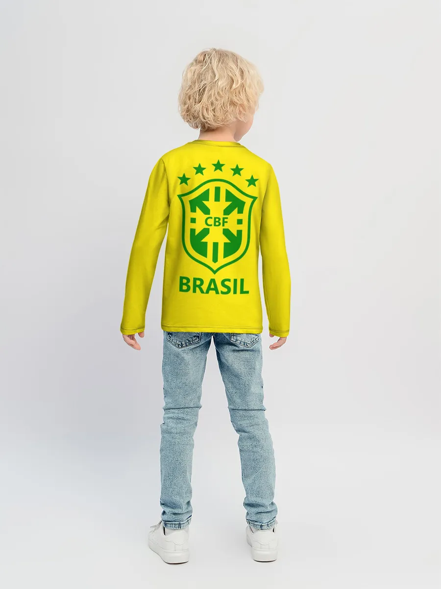 Детский лонгслив / Бразилия