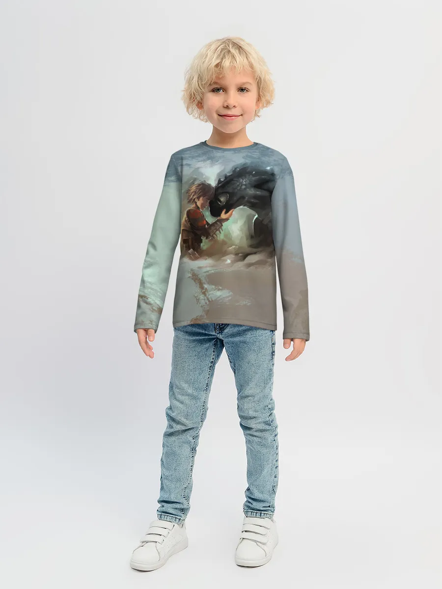 Детский лонгслив / Верные друзья