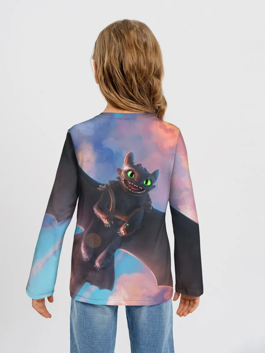 Детский лонгслив / Беззубик