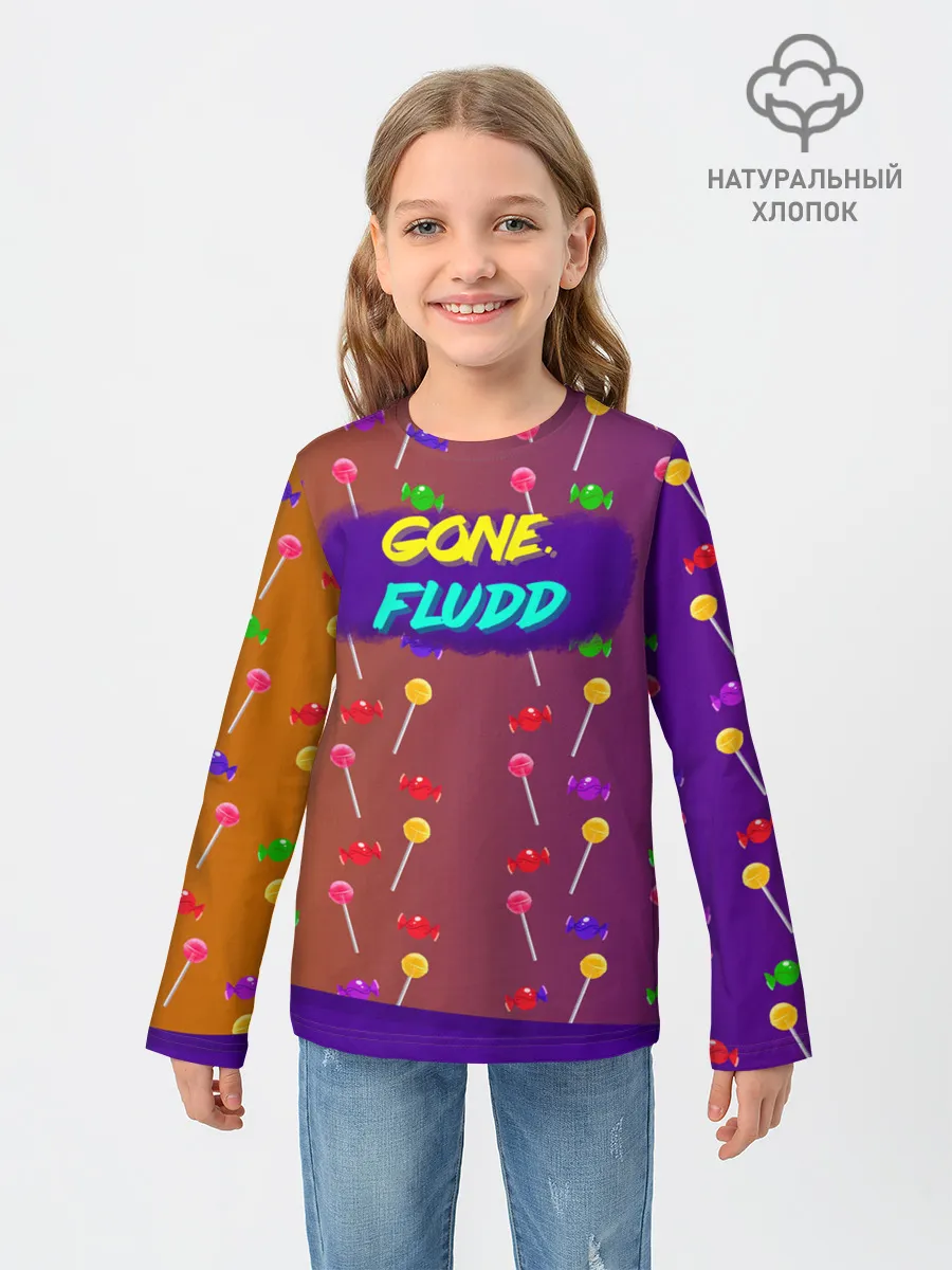 Детский лонгслив / Gone.Fludd