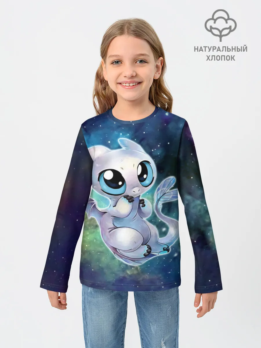 Детский лонгслив / дневная фурия