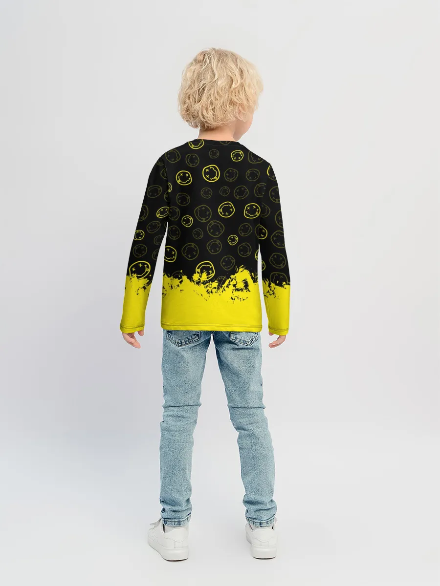 Детский лонгслив / NIRVANA