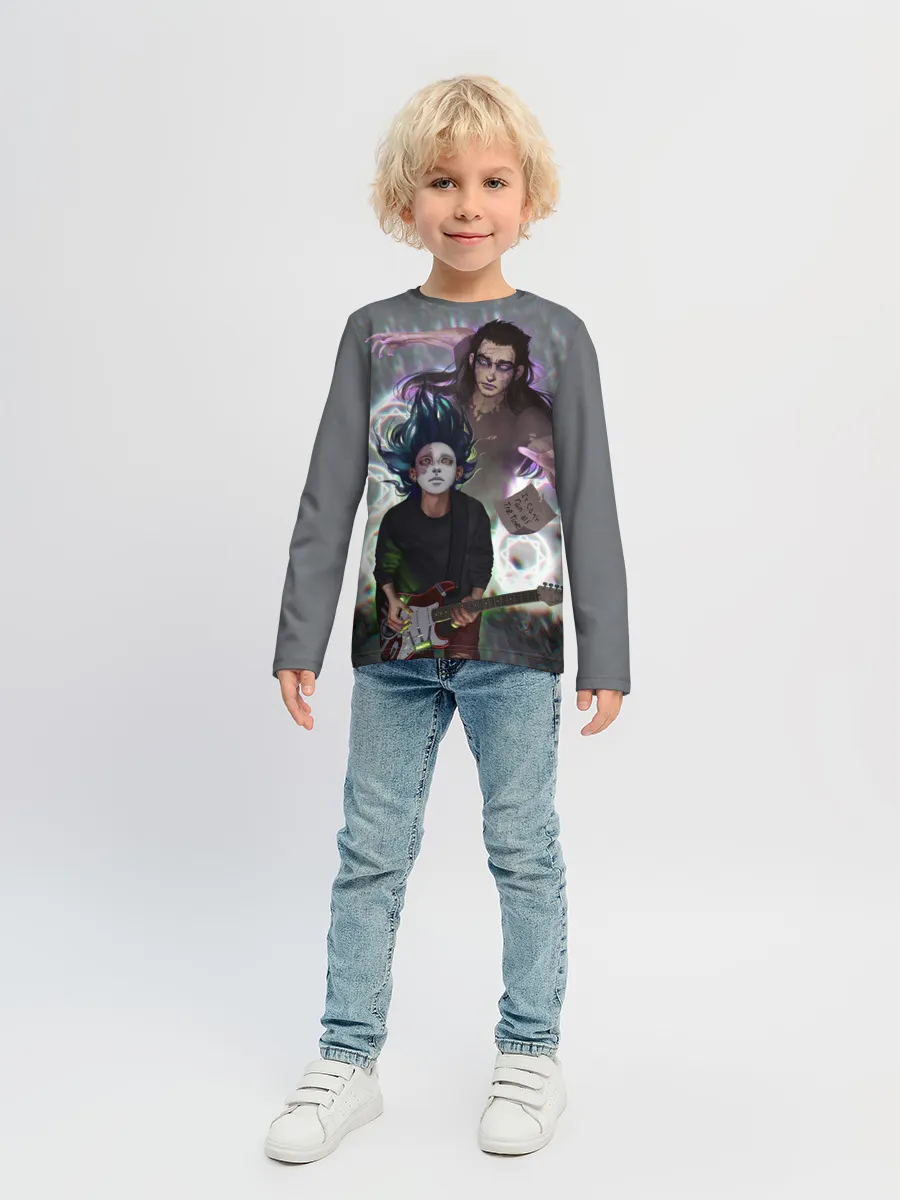 Детский лонгслив / Салли и Ларри