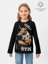 Детский лонгслив / Go heavy or go home