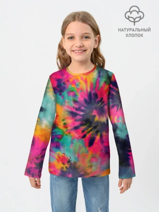 Детский лонгслив / Хиппи