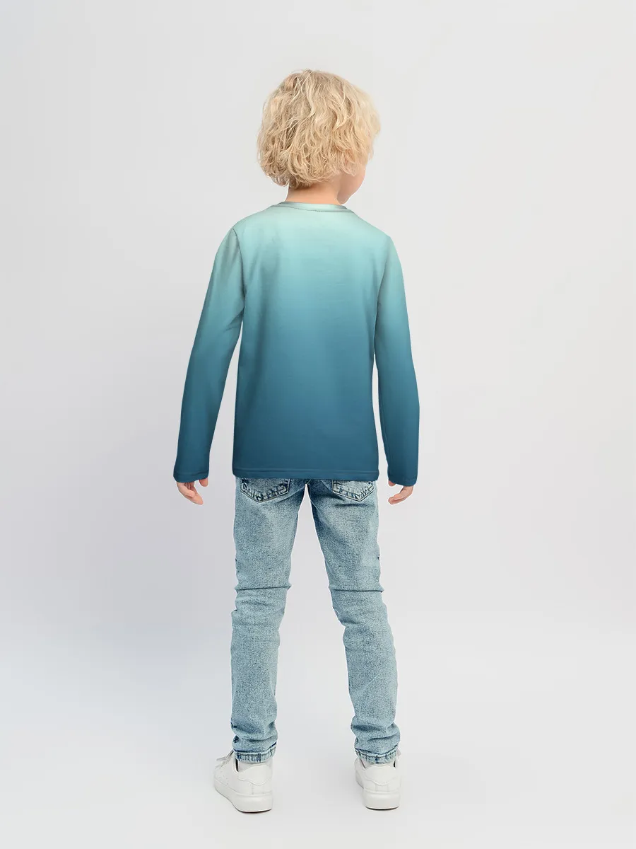 Детский лонгслив / Тихиро целует Хаку