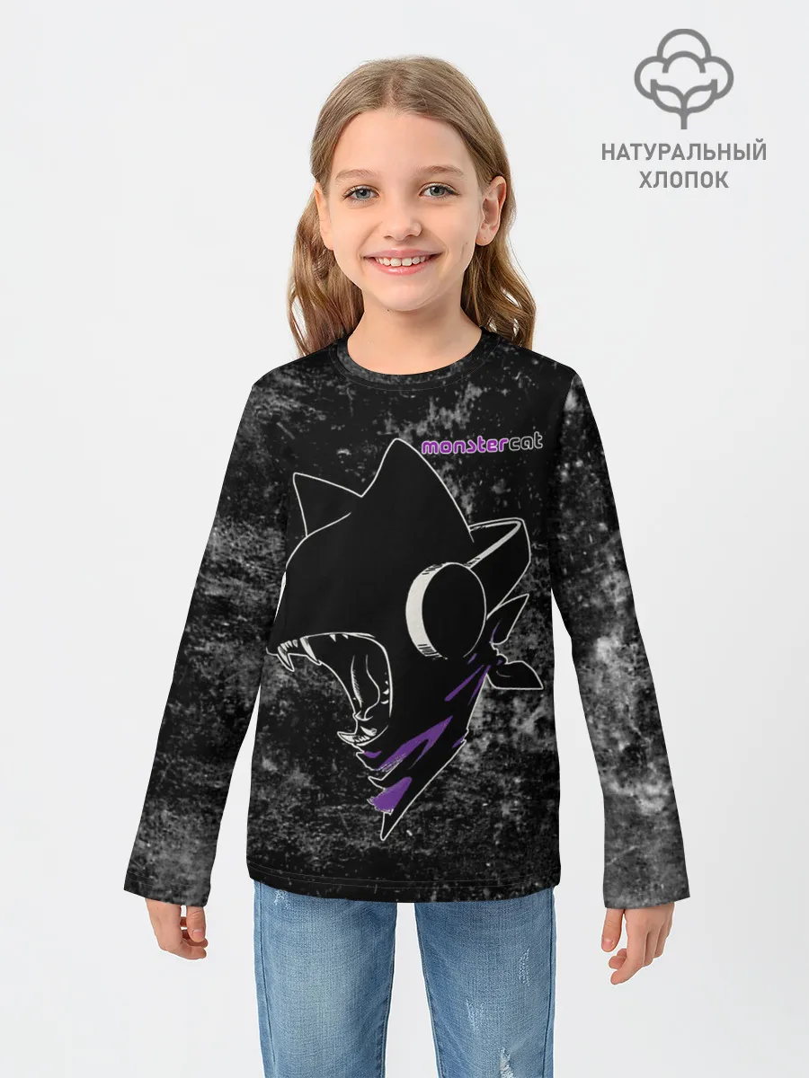 Детский лонгслив / Monstercat