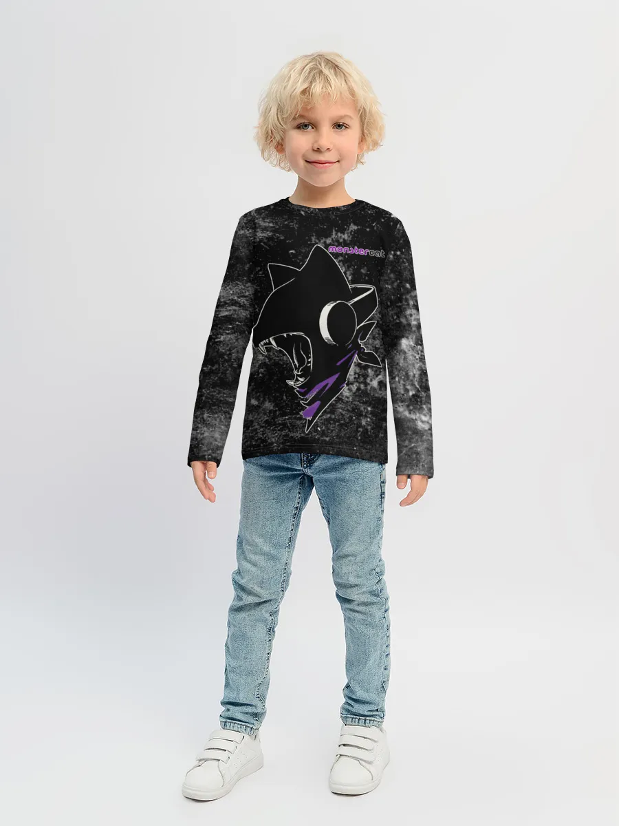Детский лонгслив / Monstercat