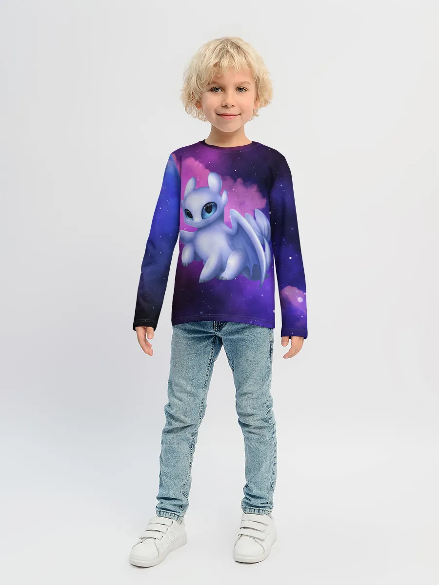 Детский лонгслив / Как приручить дракона