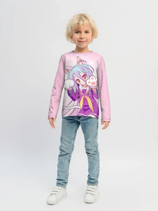 Детский лонгслив / аниме лапки