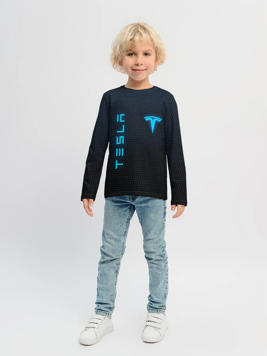 Детский лонгслив / TESLA