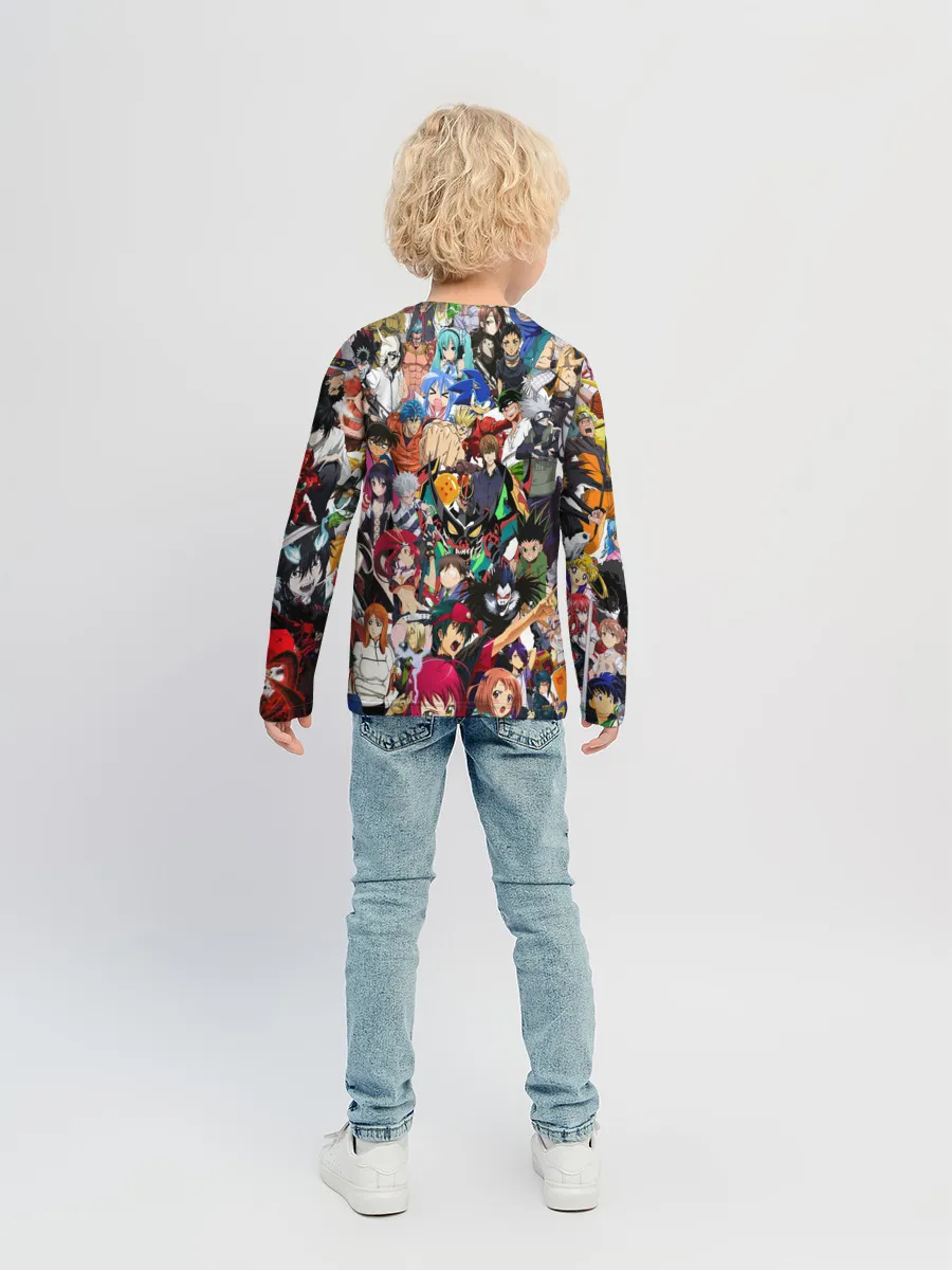 Детский лонгслив / ANIME HEROES | АНИМЕ ГЕРОИ