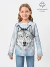 Детский лонгслив / Волк