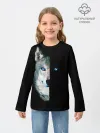 Детский лонгслив / Волк
