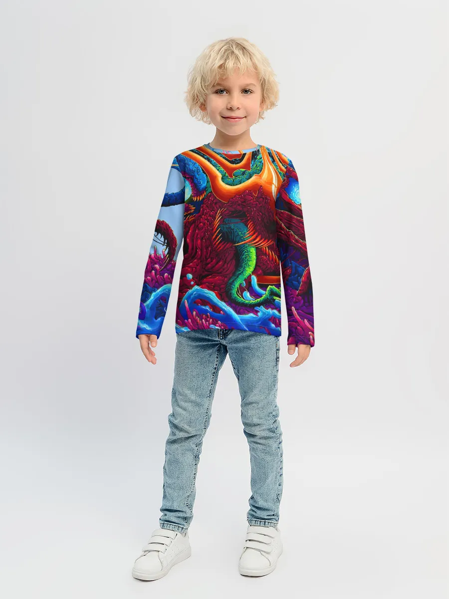 Детский лонгслив / Hyper Beast