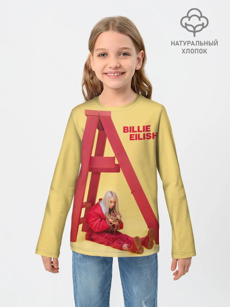 Детский лонгслив / Billie Eilish