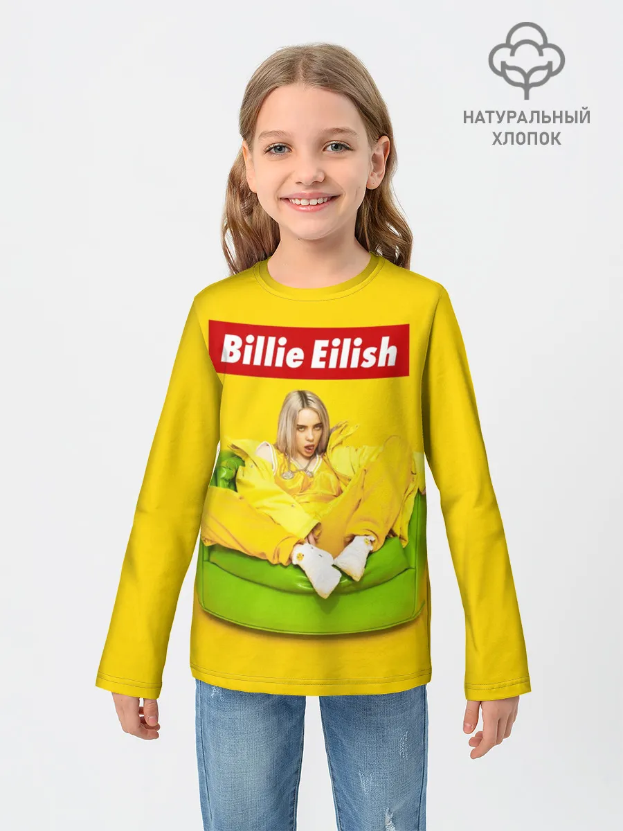 Детский лонгслив / Billie Eilish