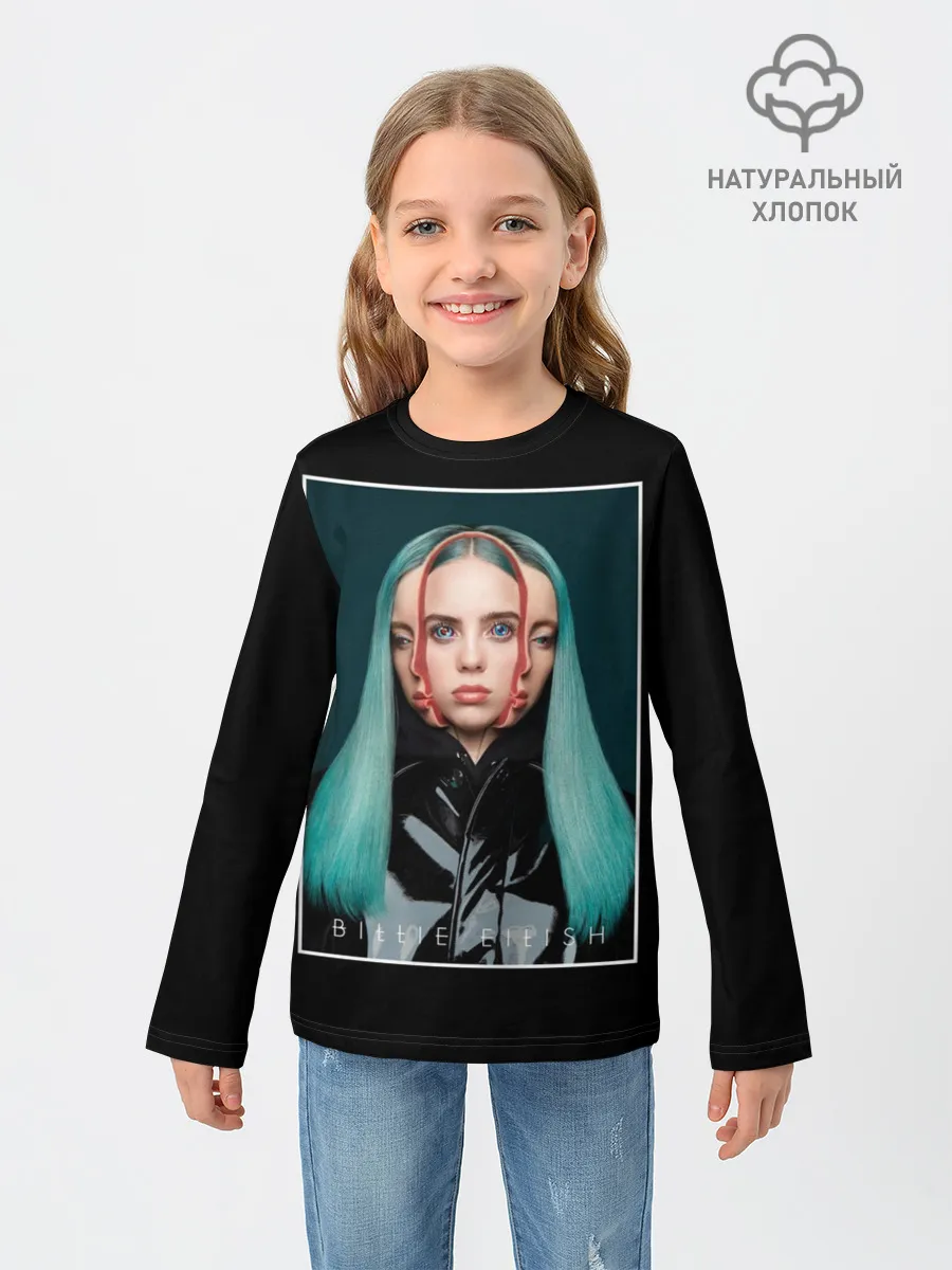 Детский лонгслив / Billie Eilish