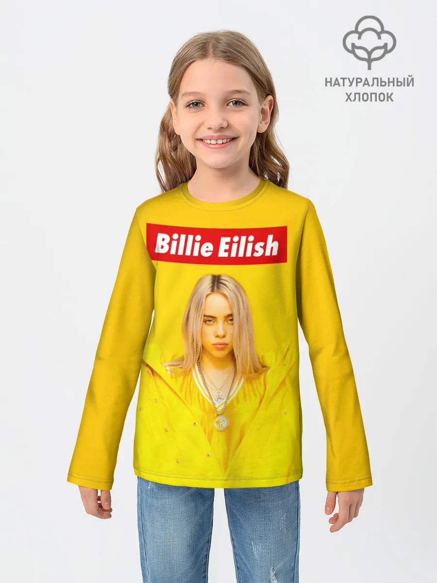 Детский лонгслив / Billie Eilish