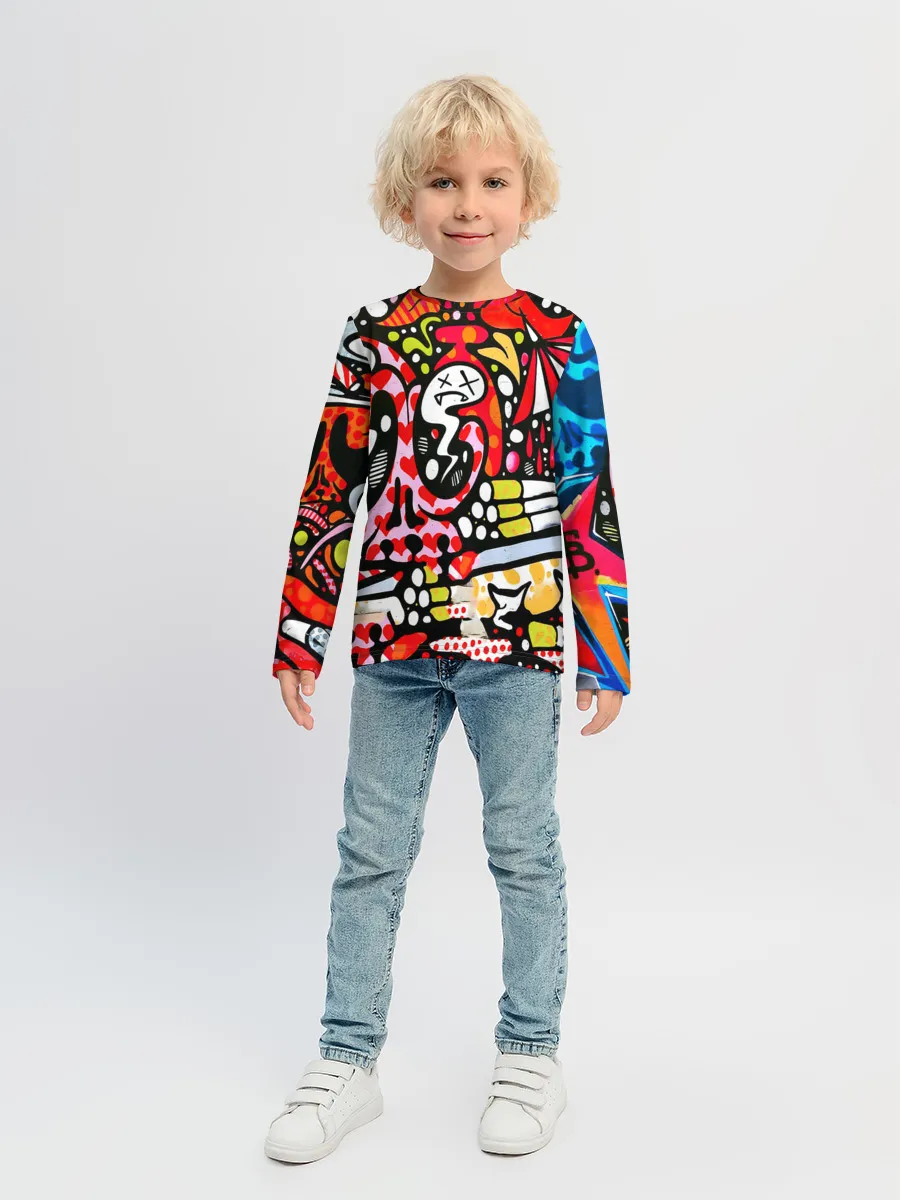 Детский лонгслив / Современное искусство