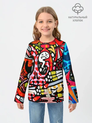 Детский лонгслив / Современное искусство