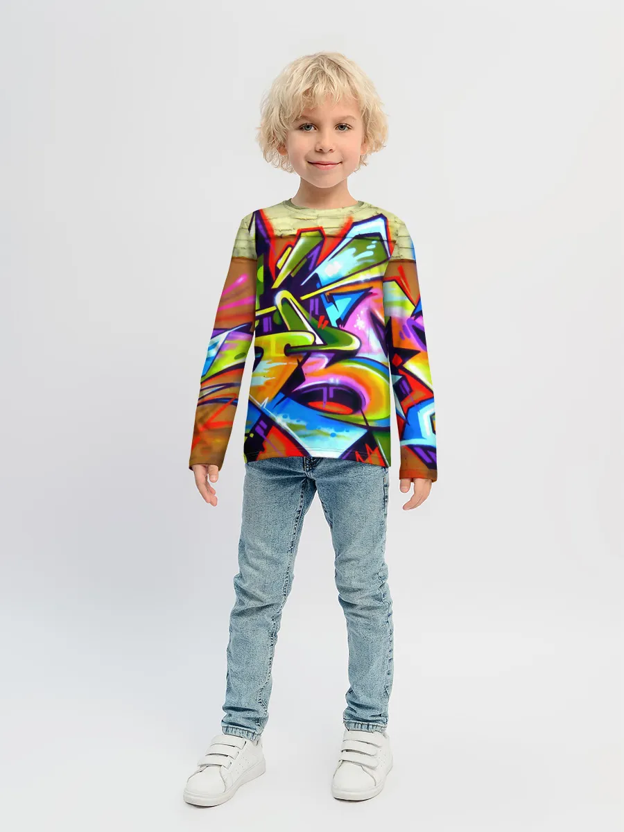 Детский лонгслив / Кислота