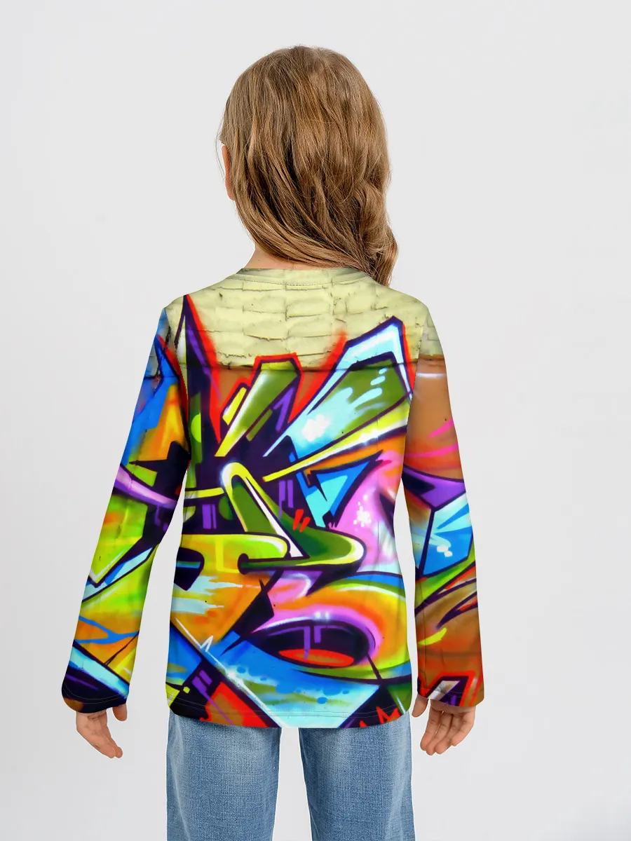 Детский лонгслив / Кислота