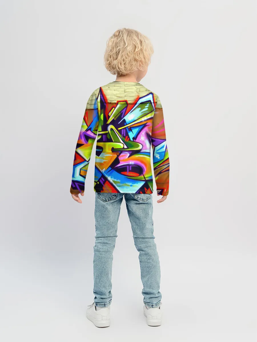 Детский лонгслив / Кислота