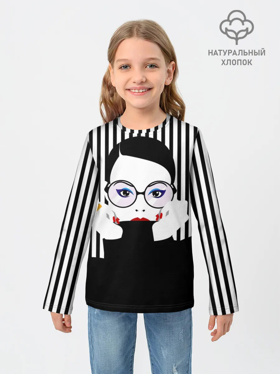 Детский лонгслив / Fashion girl