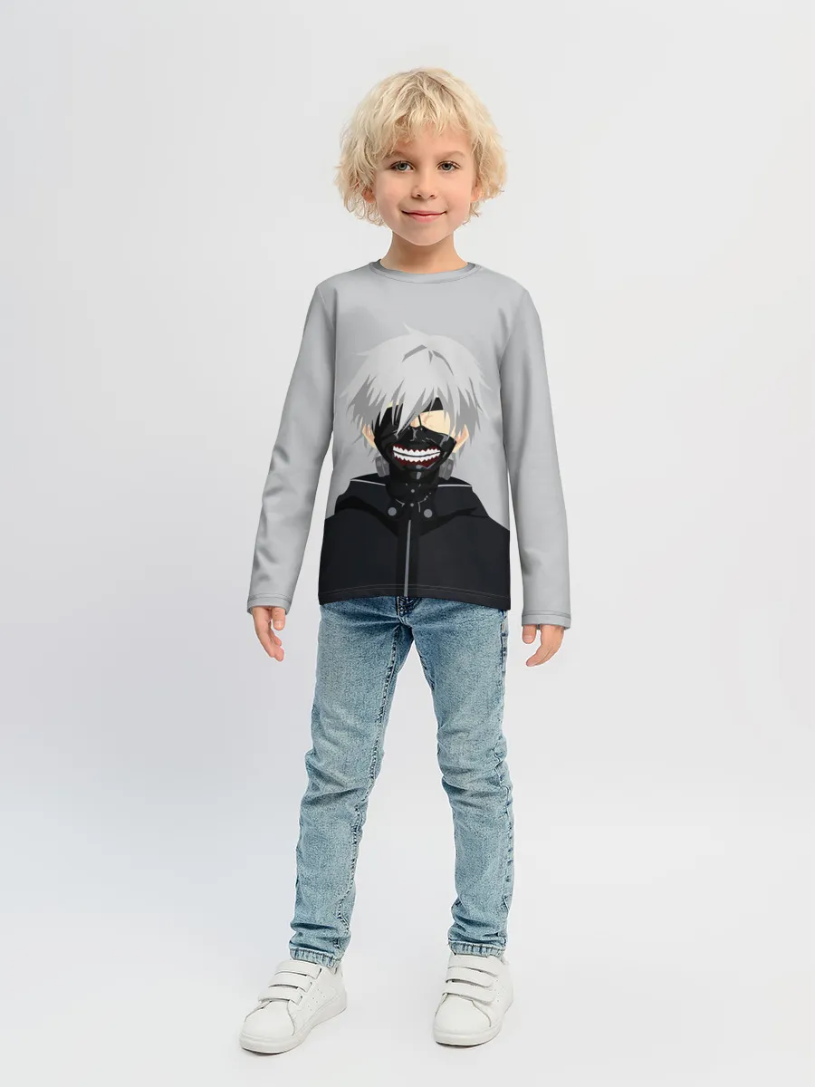 Детский лонгслив / Kaneki Ken в маске
