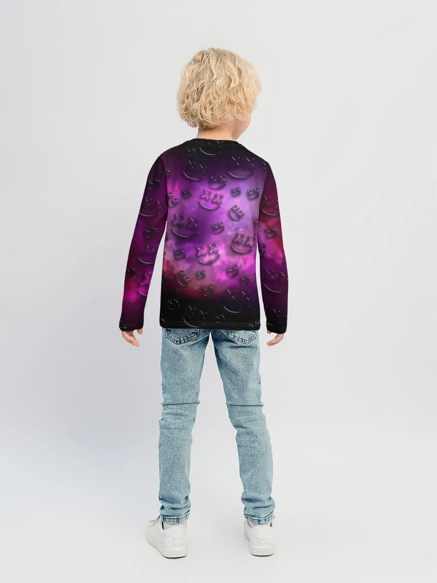 Детский лонгслив / Alan Walker & Marshmello