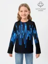 Детский лонгслив / Электро стиль