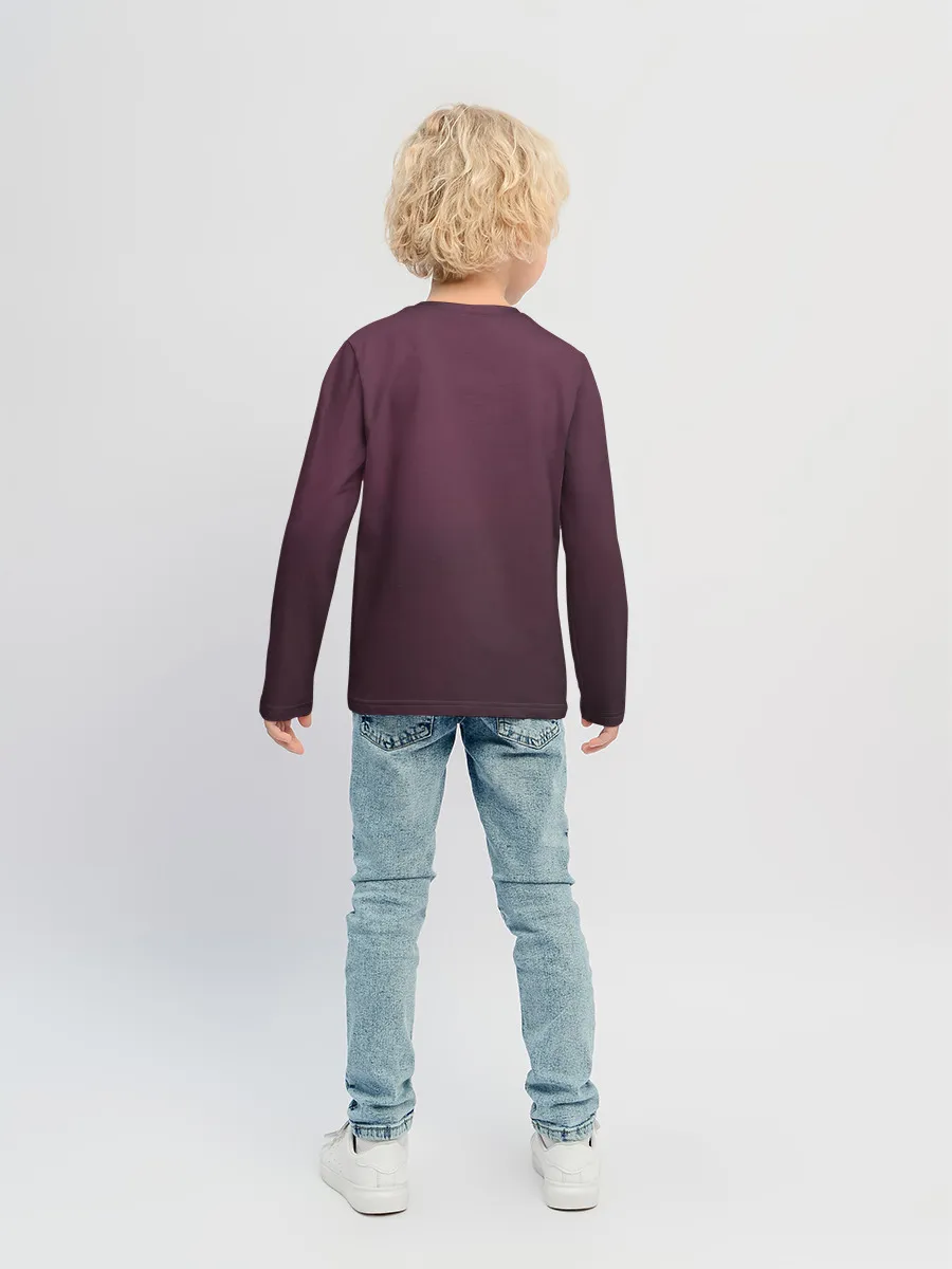 Детский лонгслив / Black Eilish