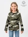 Детский лонгслив / Камуфляж