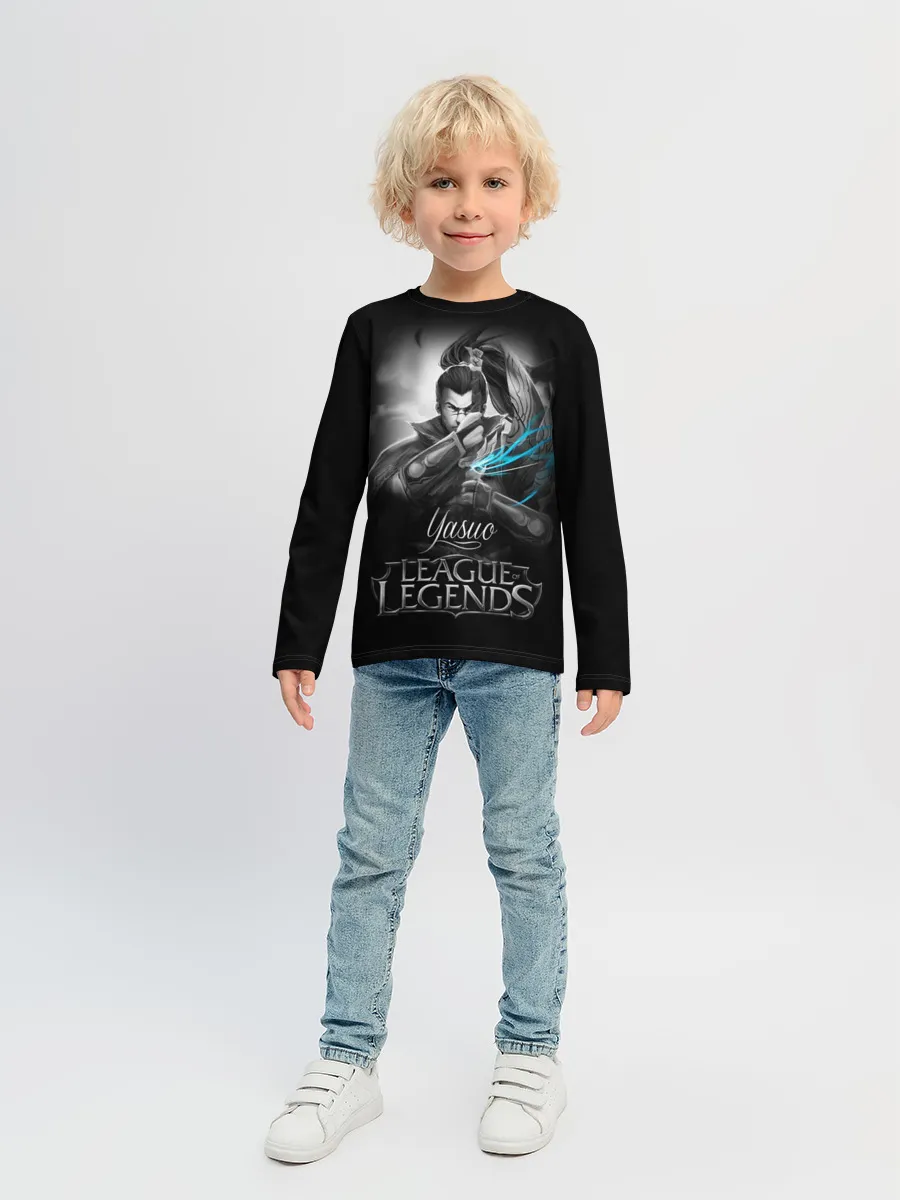 Детский лонгслив / League of Legends, Yasuo