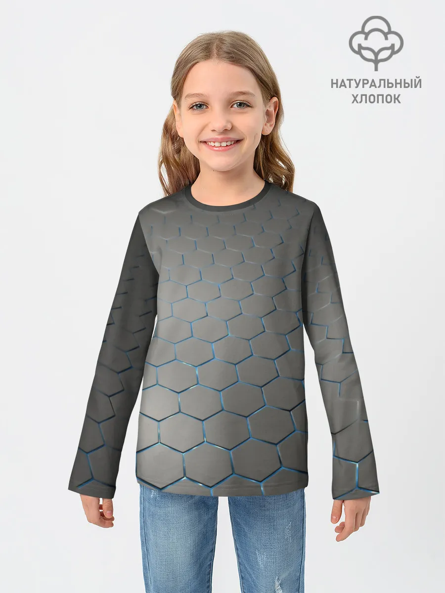 Детский лонгслив / СТАЛЬНЫЕ ГРАНИ