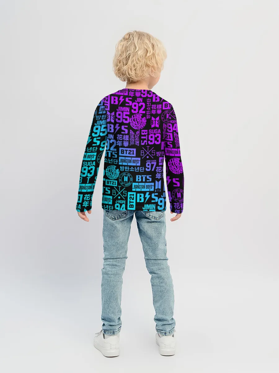 Детский лонгслив / BTS
