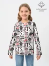 Детский лонгслив / BTS Collage
