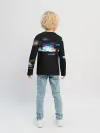 Детский лонгслив / Глитч