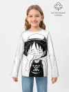 Детский лонгслив / палец в носу One Piece