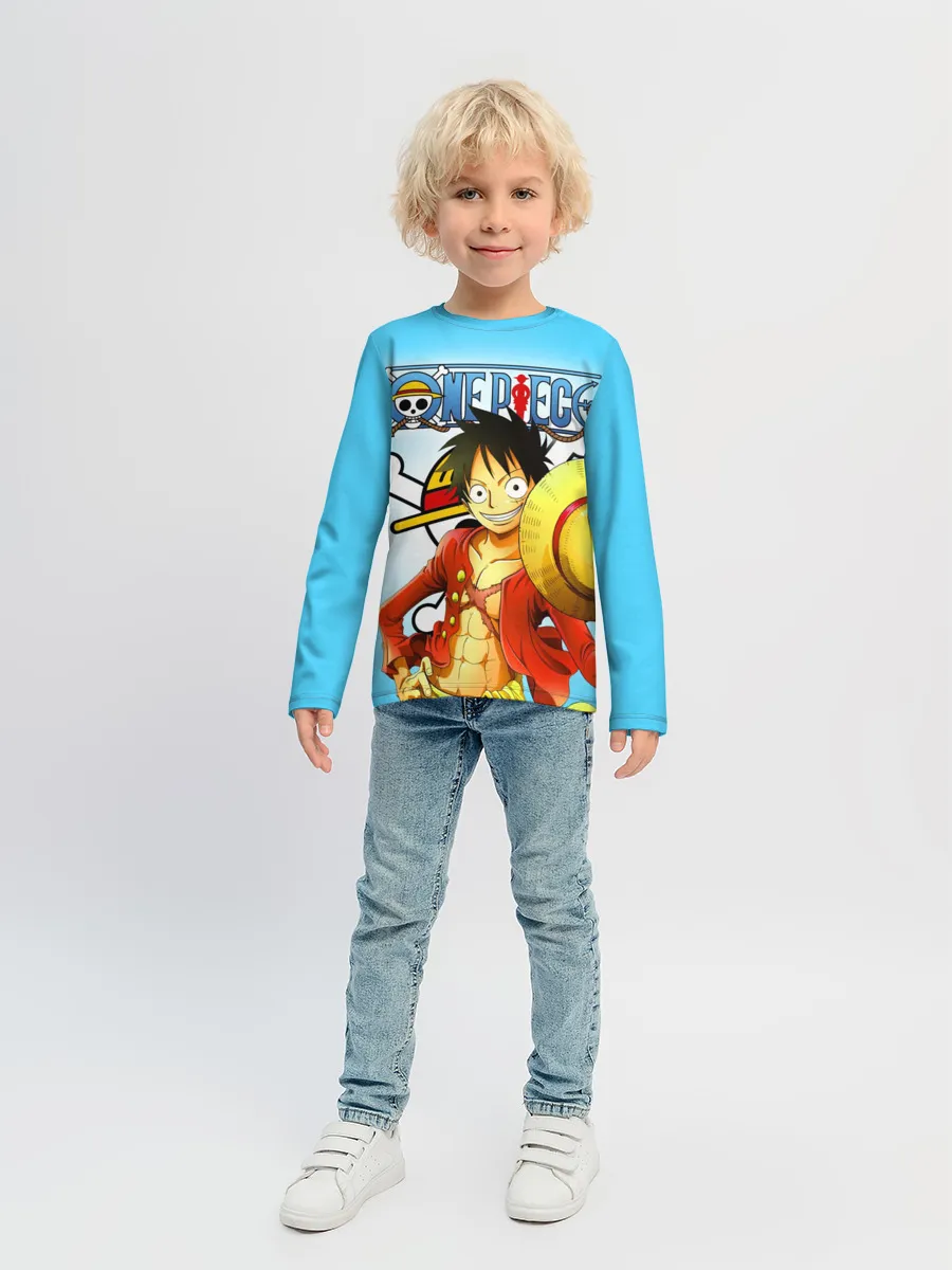 Детский лонгслив / One Piece шляпа